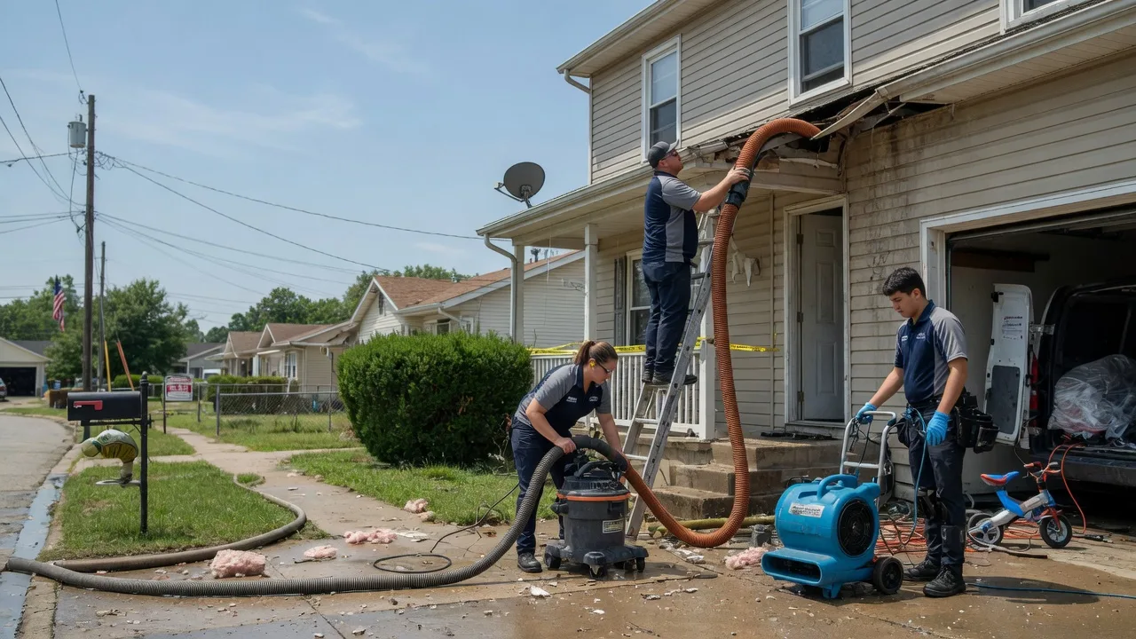 Water Damage Restoration in Louisiana, MO near me